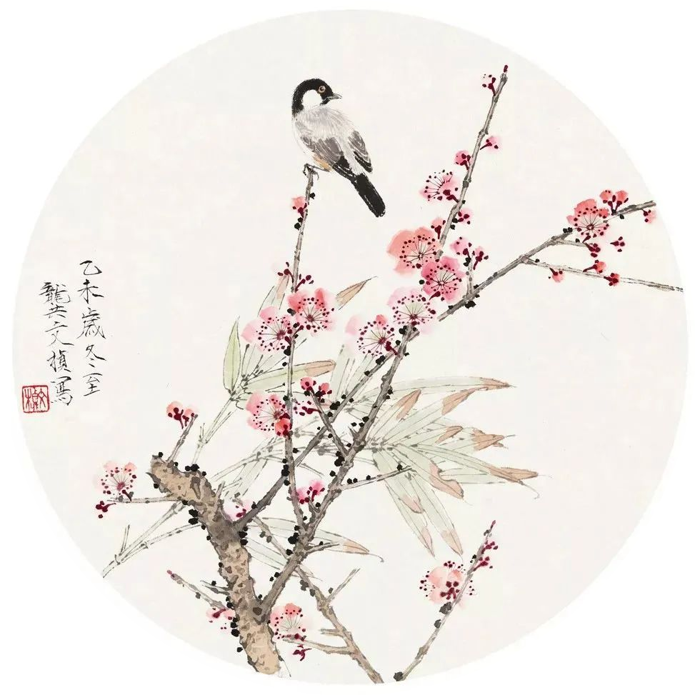 龚文桢36幅工笔花鸟画,恬静美好!