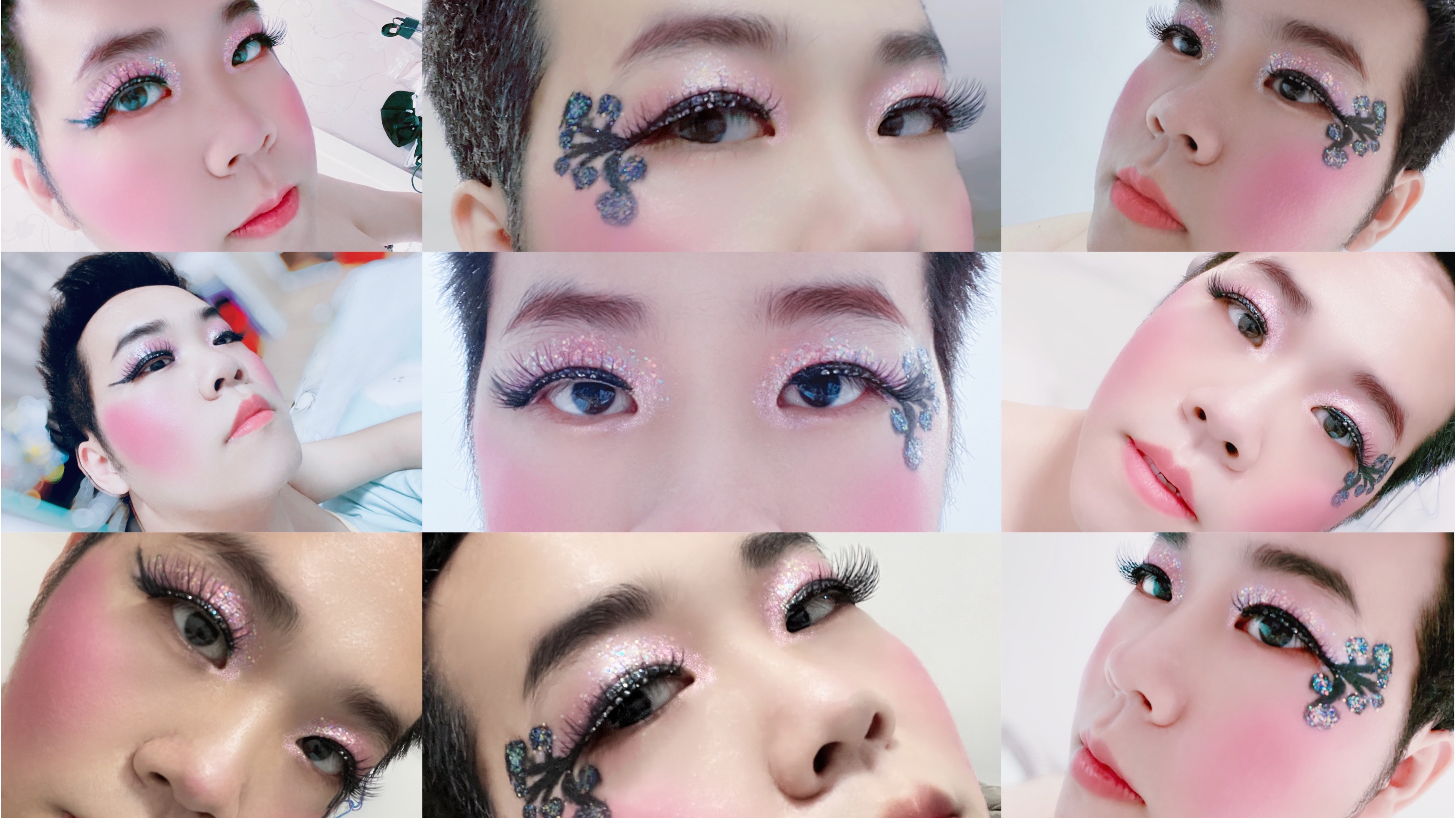 伪娘李丰姐姐_彩妆演出化妆造型图