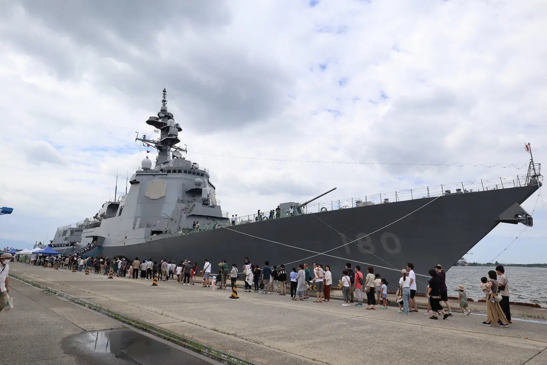 海自"羽黑号"驱逐舰细节! 摩耶级,号称扶桑最强的盾舰.