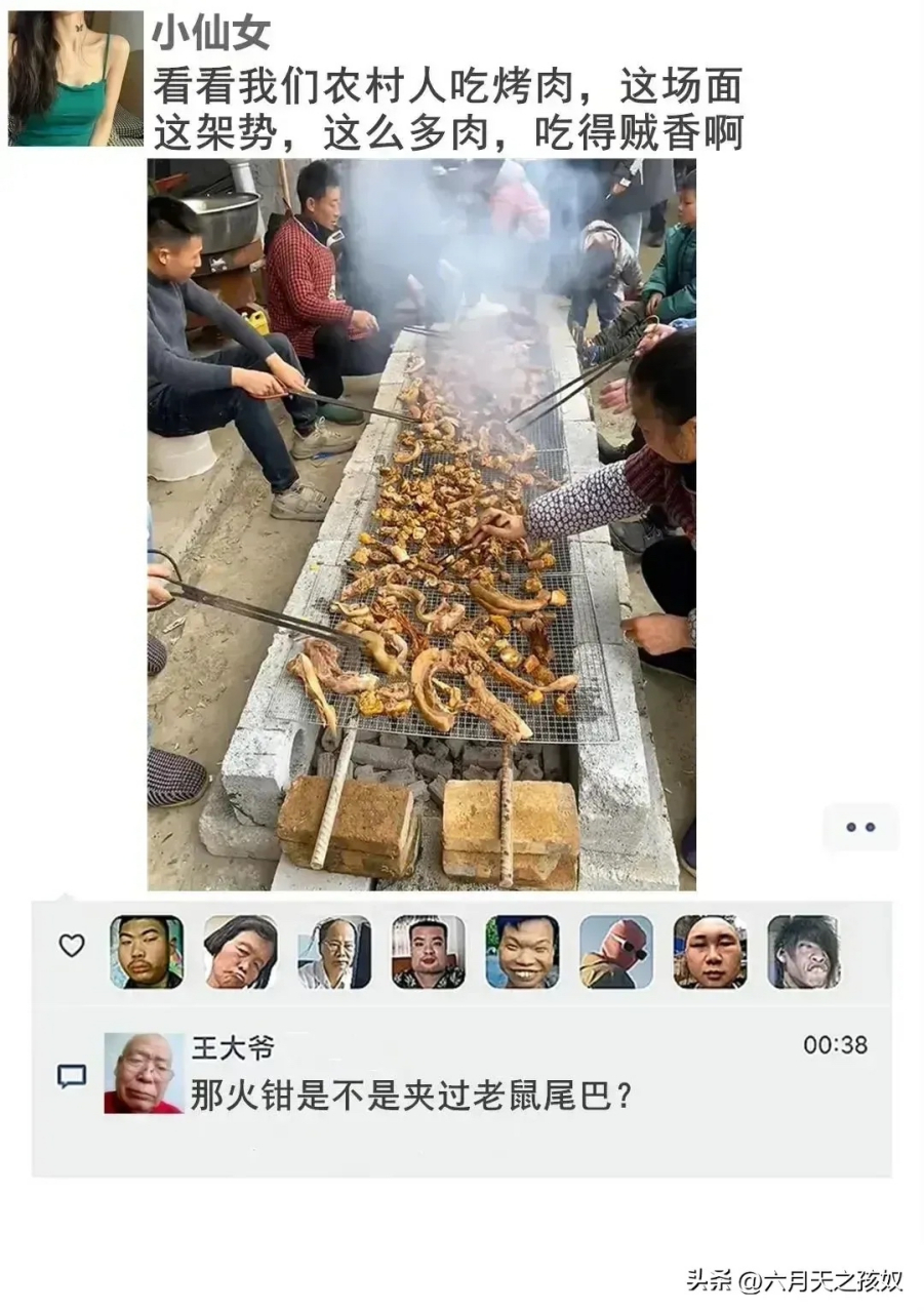 王大爷,神评论