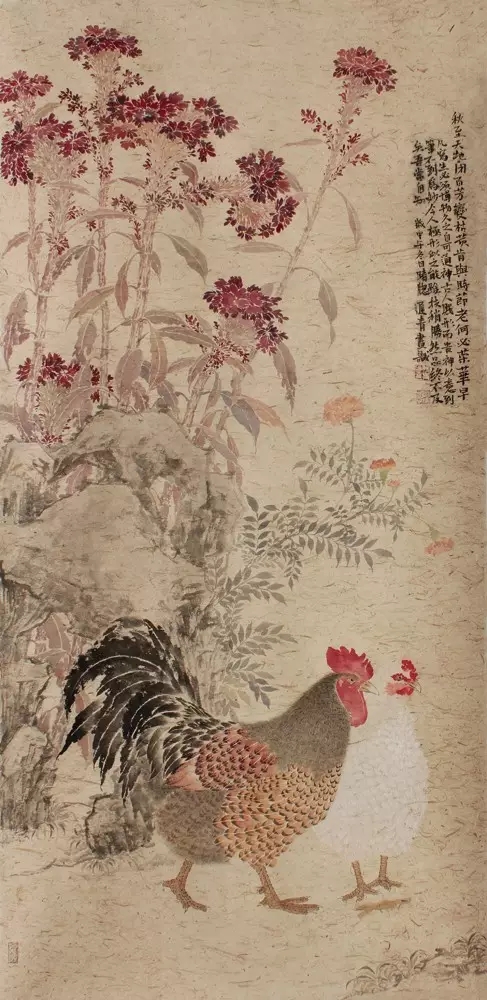 国画家|迟青的工笔花鸟画