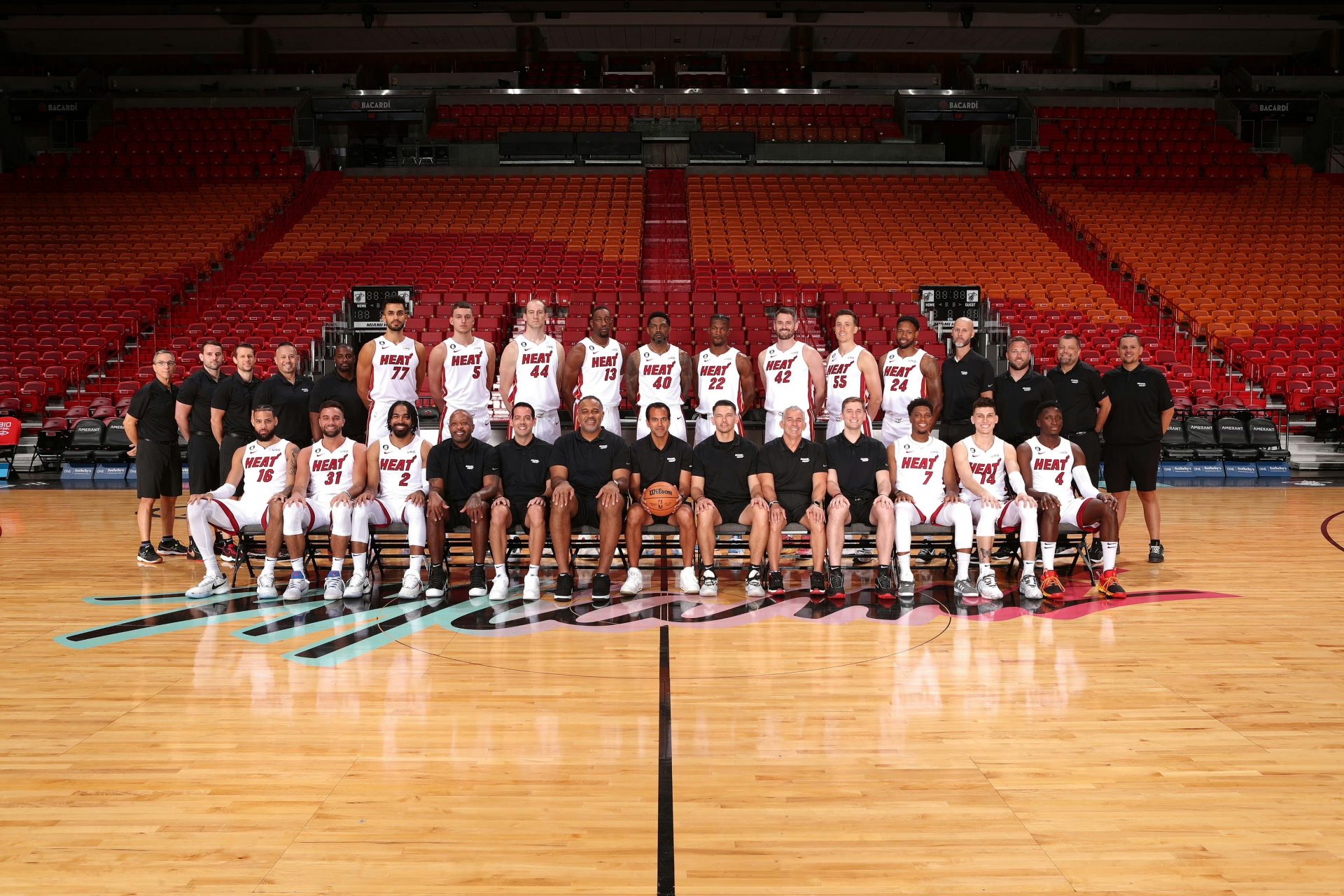 迈阿密热火全家福