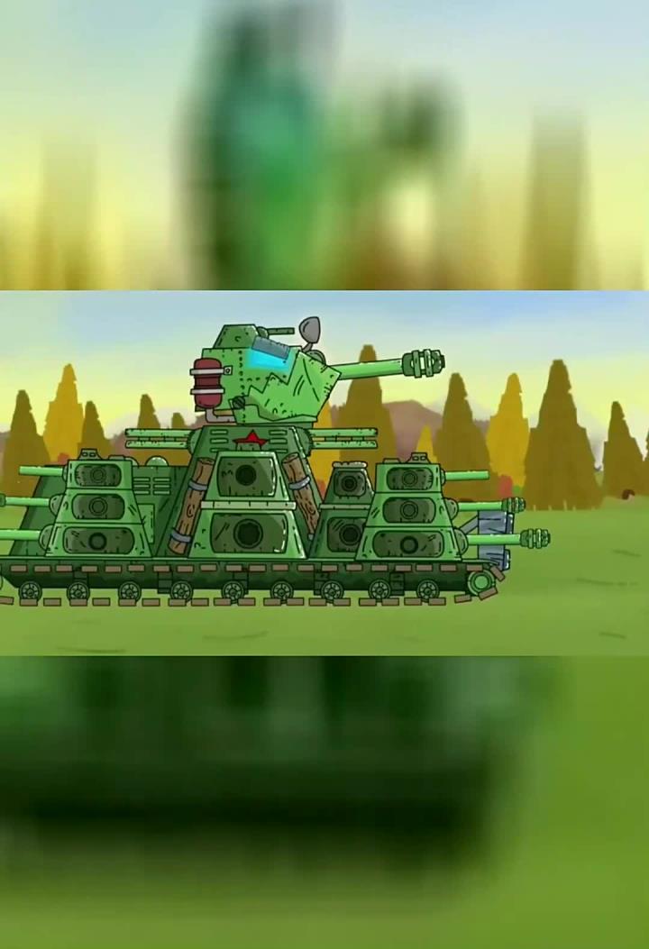 坦克世界动画:愤怒的kv-45