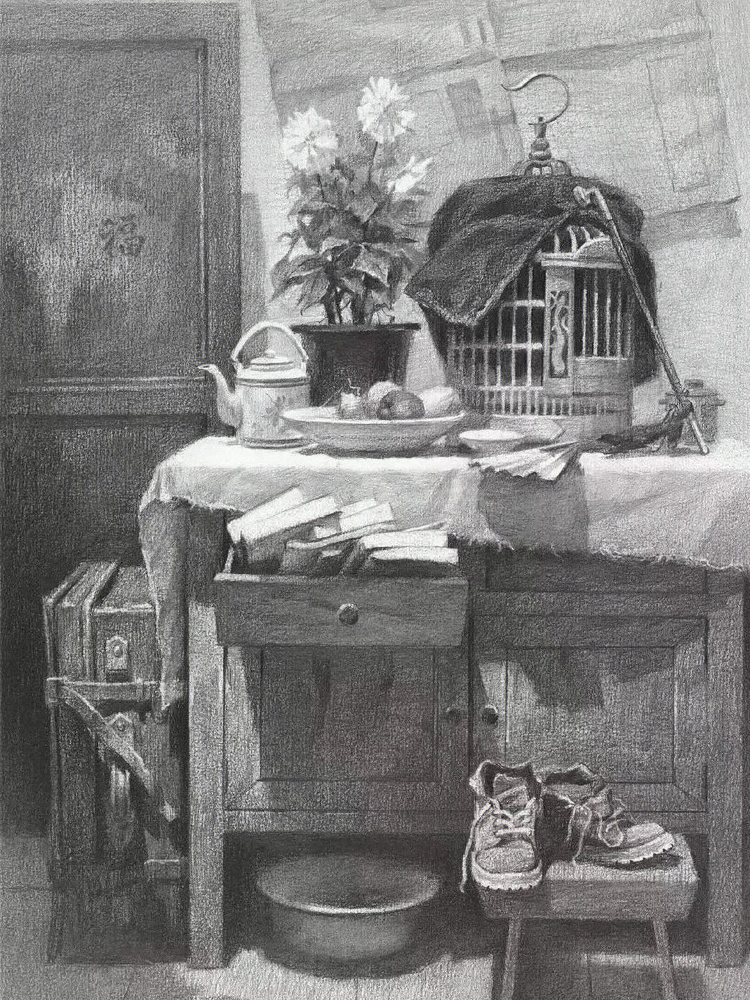 校考设计素描的核心,你掌握了吗?广州美术高考培训