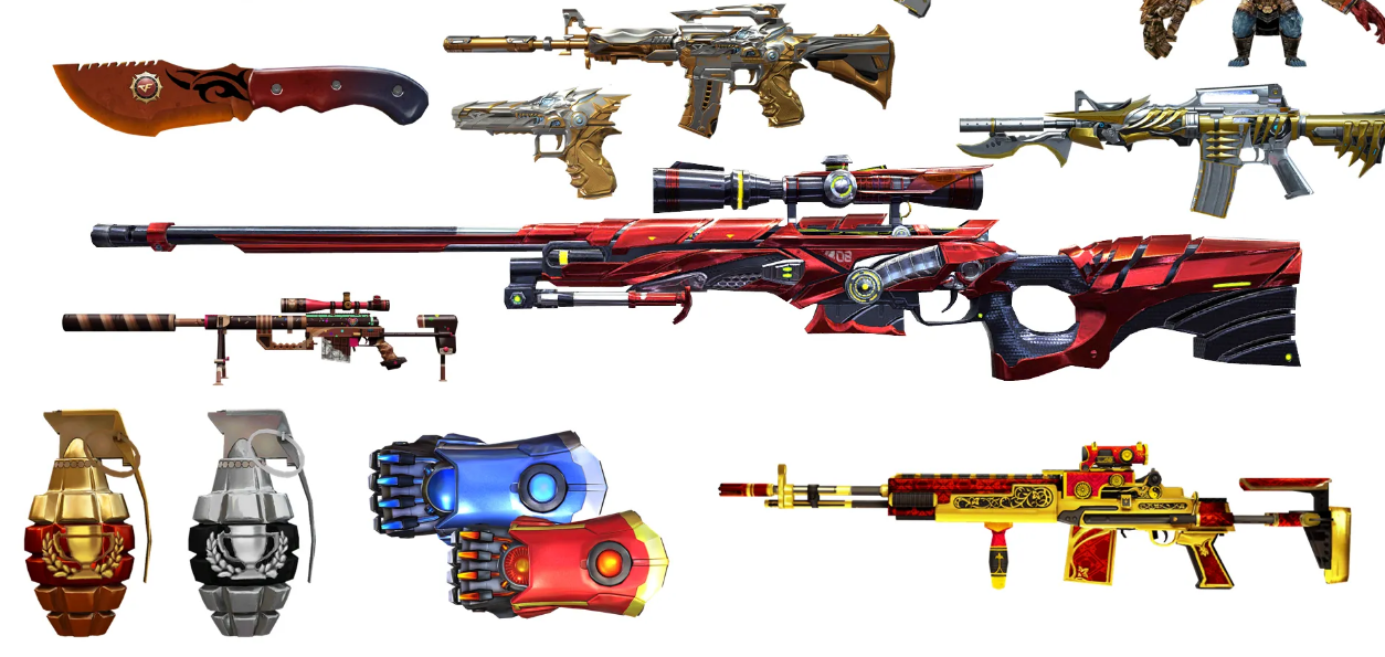 cf炫金千变是英雄武器吗?