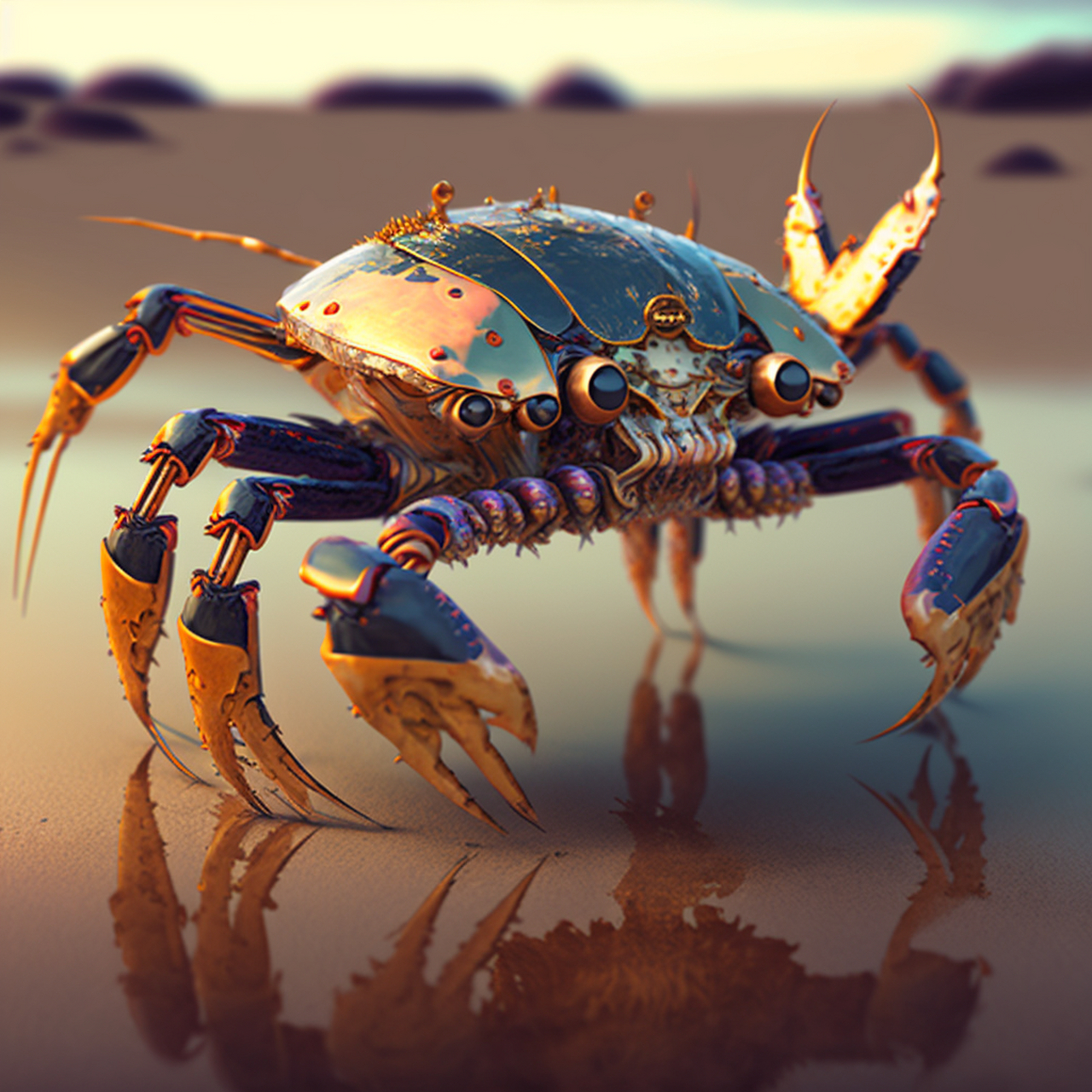 机甲螃蟹,酷炫来袭