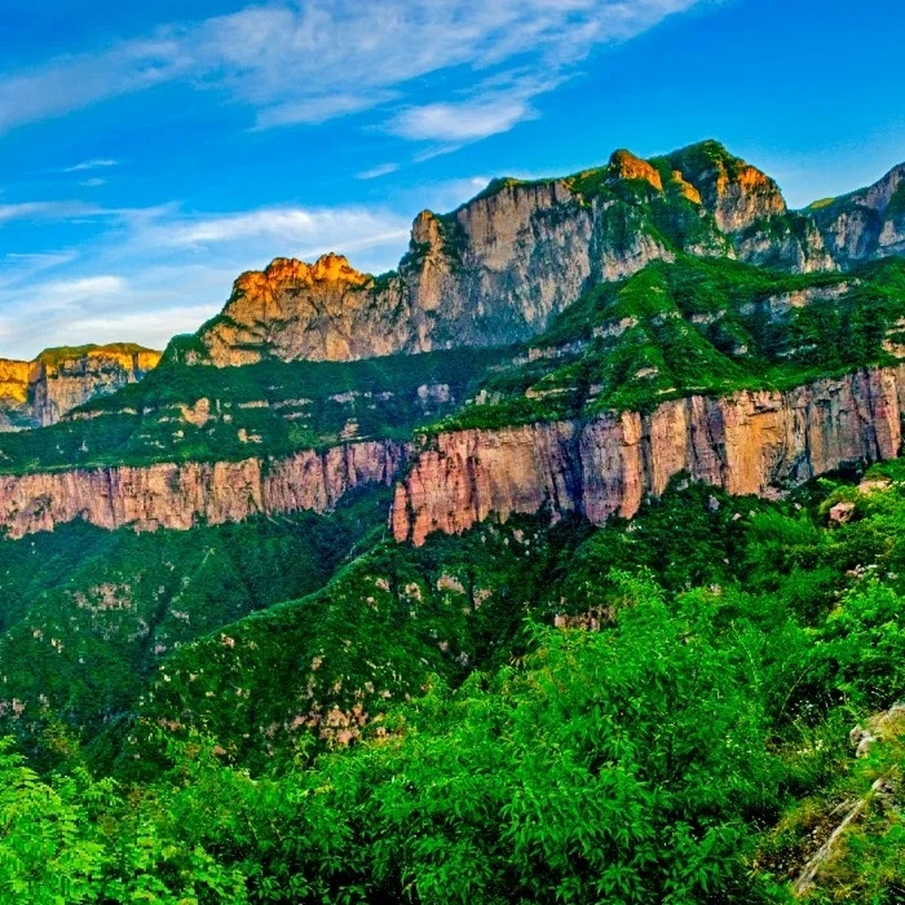 提到太行山的美景,好像有一大半都被南太行收去了,没来过南太行,好比