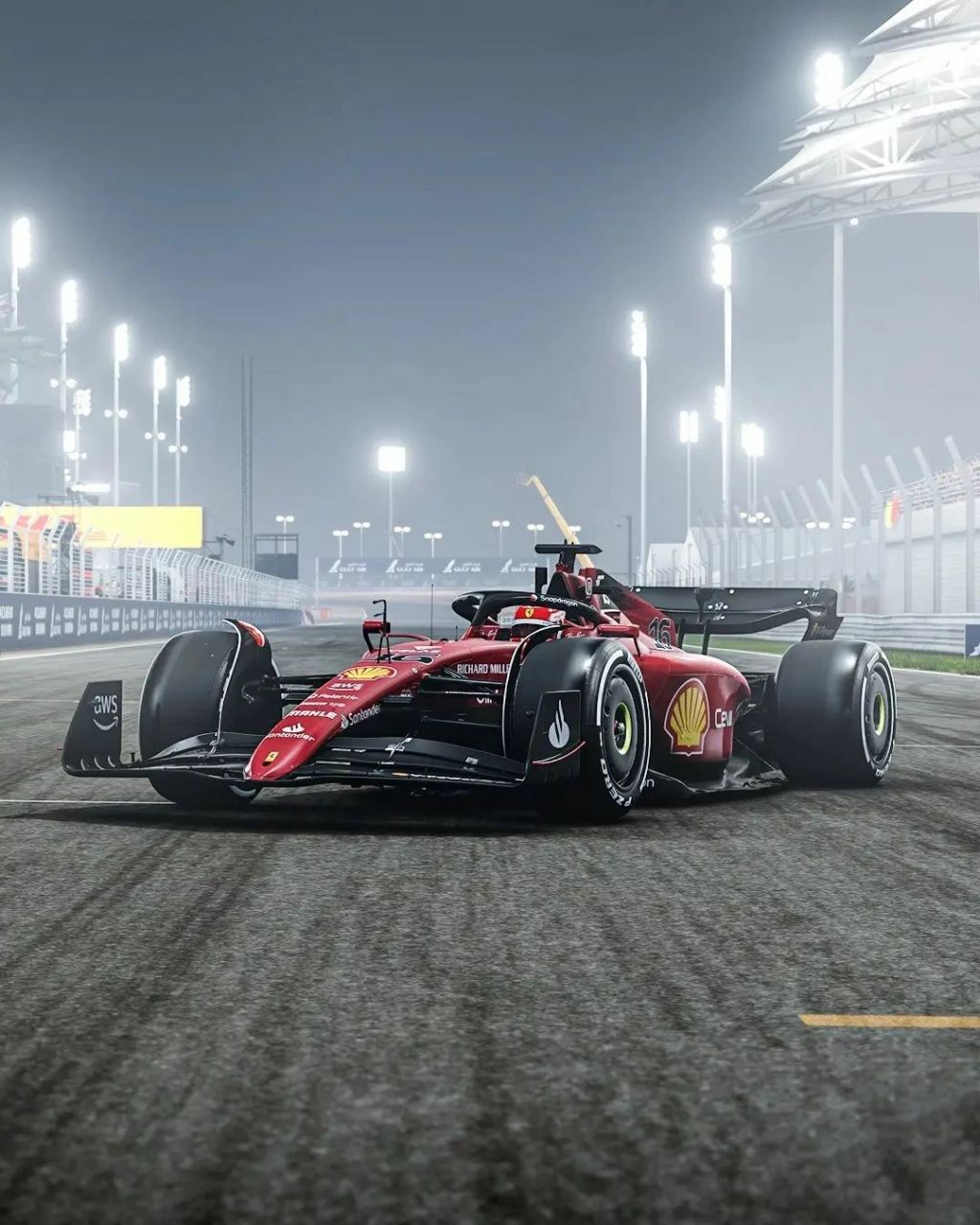 赛道的永远存在的一抹红-法拉利f1赛车