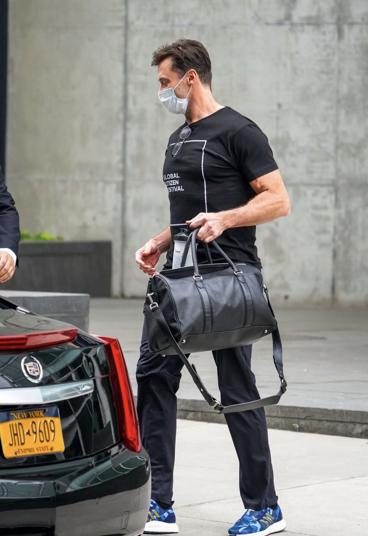 休·杰克曼(hughjackman)新街拍