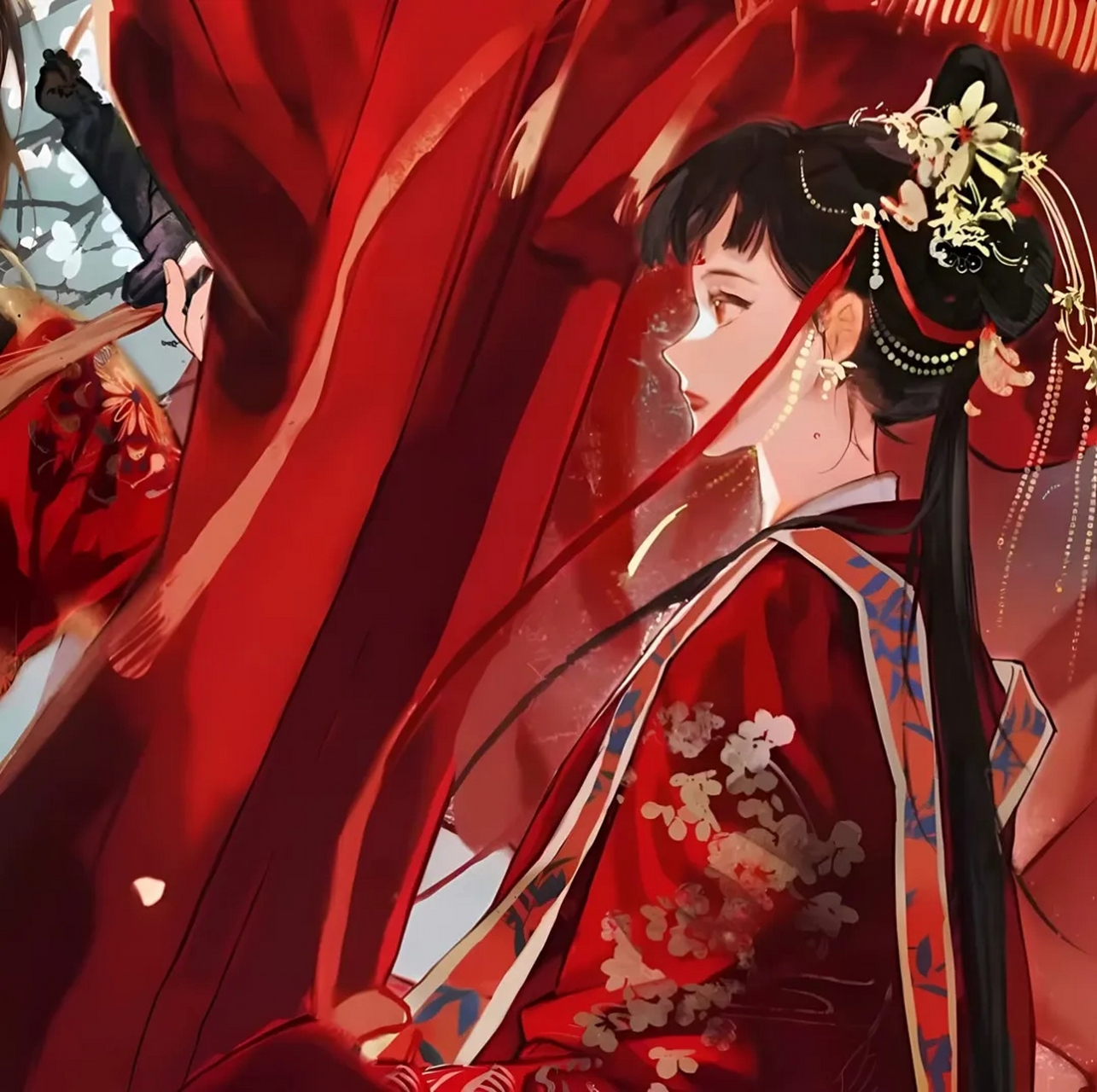 古风# #情头# #情话# 以你之名,冠我之姓.