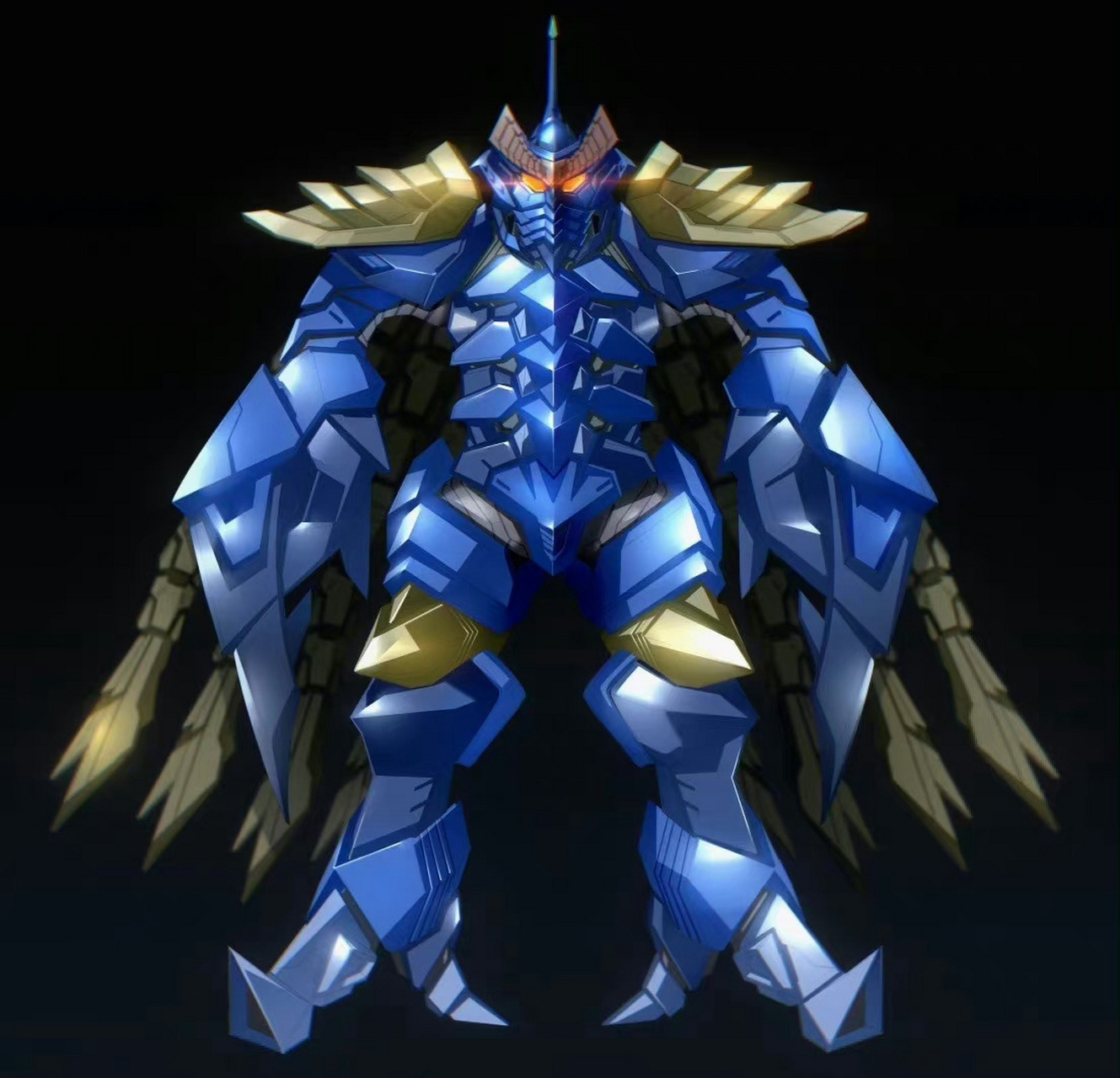 一组机甲化的奥特曼经典怪兽/宇宙人,by zaisommosiaz.