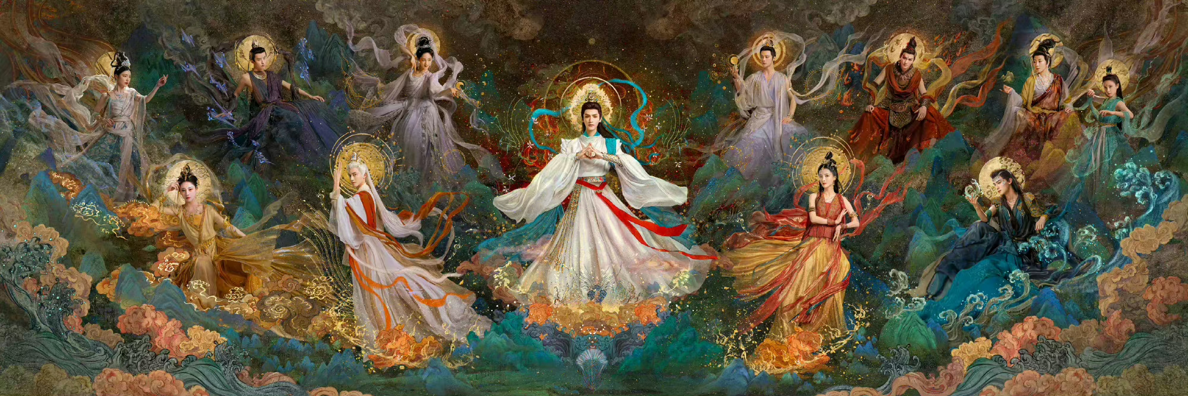 这敦煌海报我喜欢 死裤子还是有点东西的