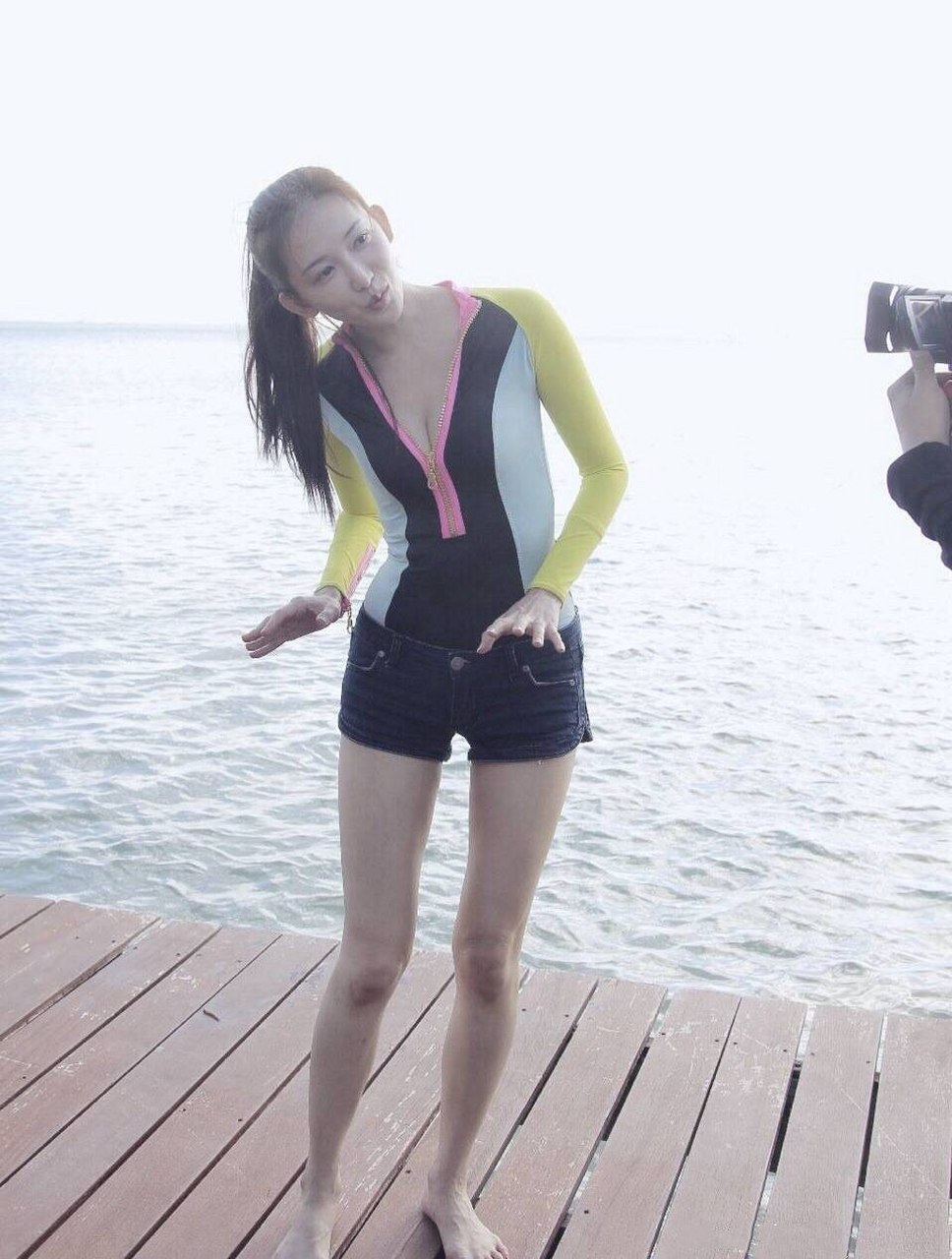 林志玲穿泳装的志玲姐姐.#女明星# #娱圈新动向# #美女