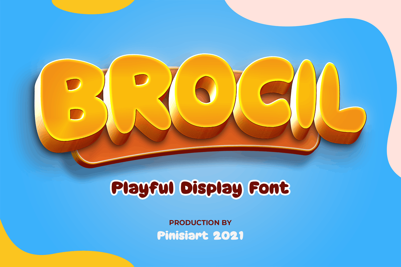 BROCIL – kids font