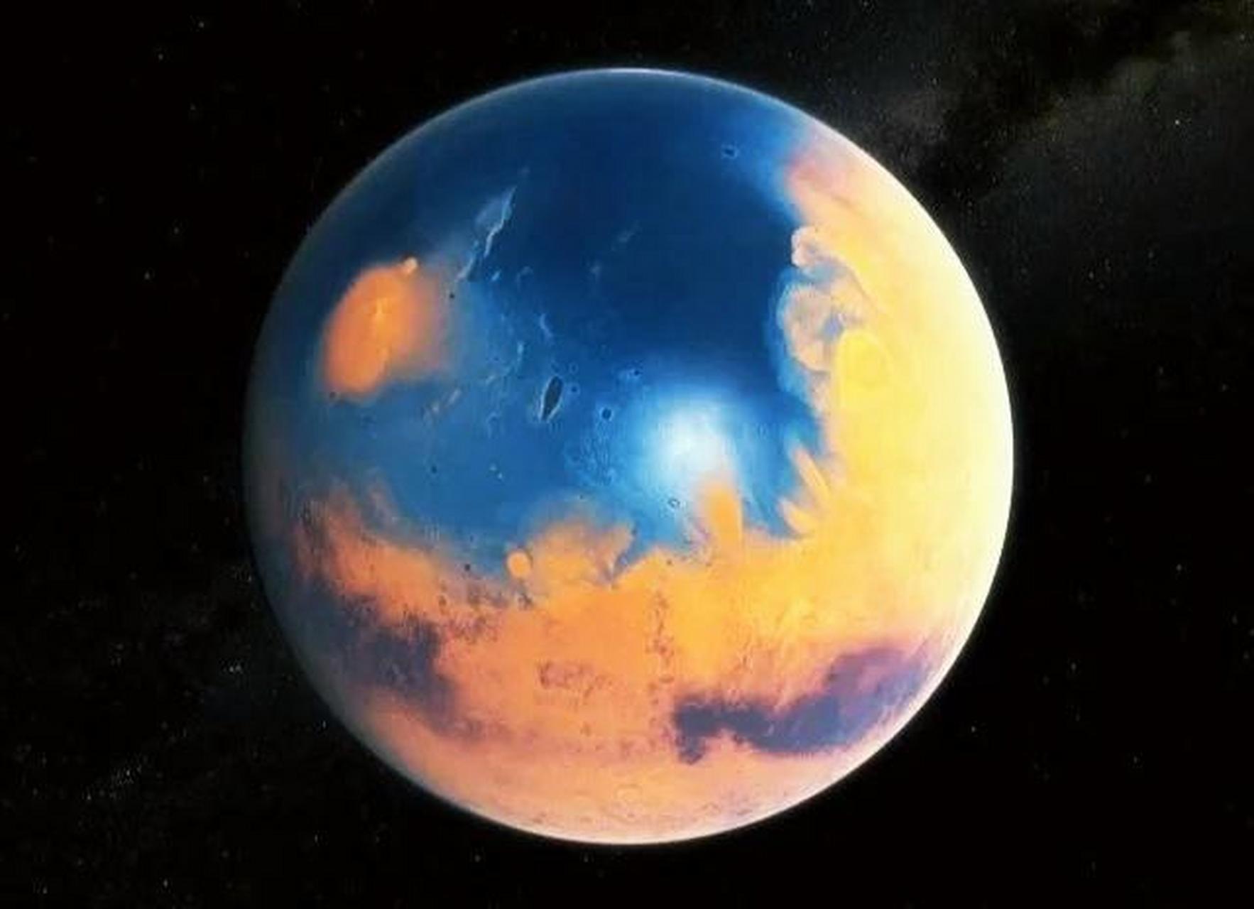 40亿年前的火星