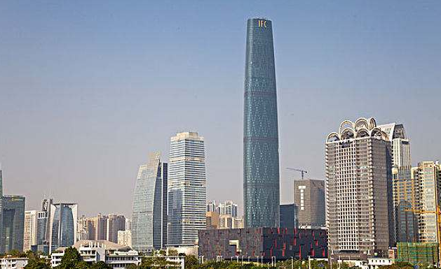 广州cbd标志性建筑—国际金融中心,建筑投资概算约60亿元!