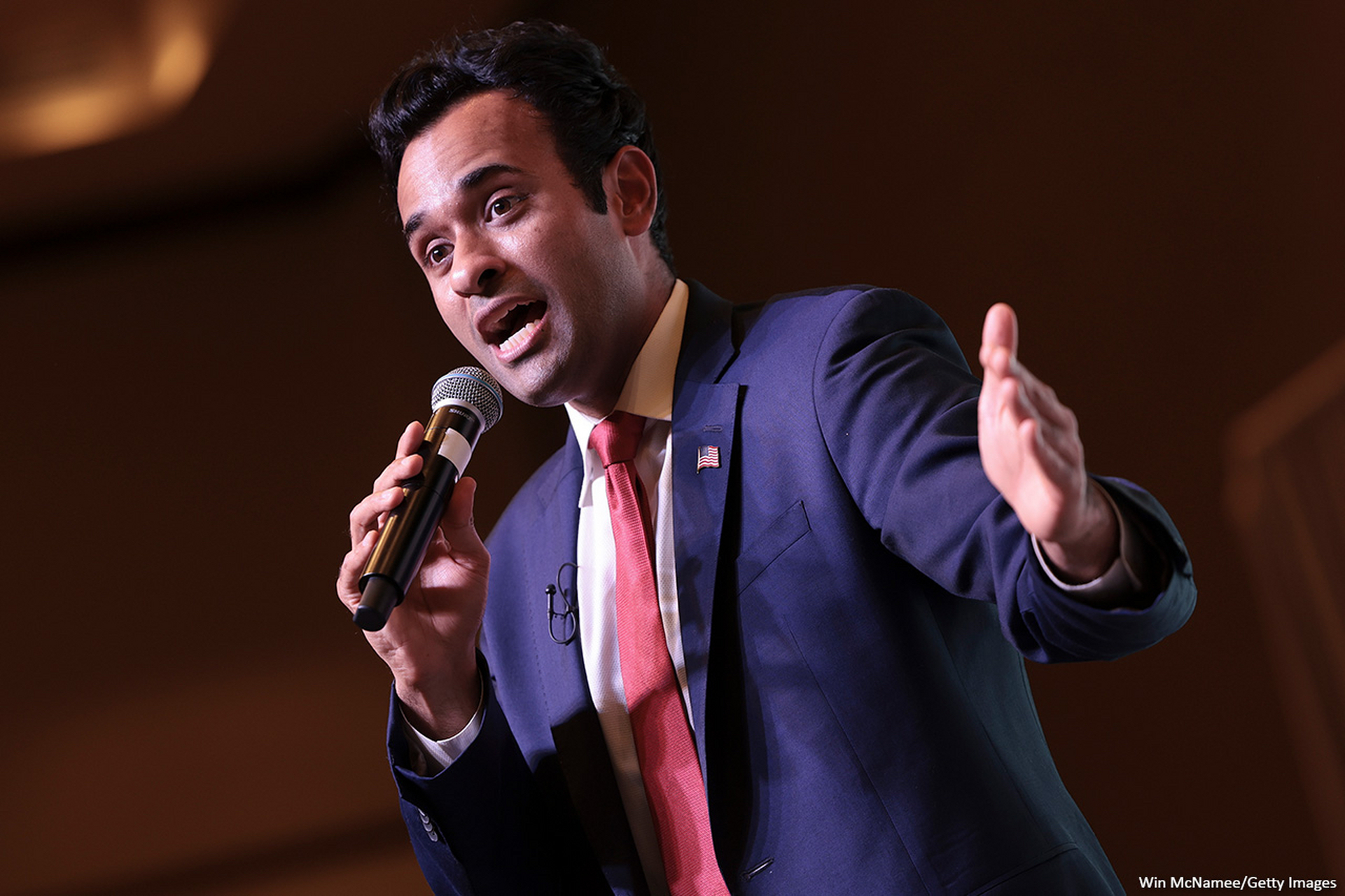 共和党总统初选候选人维维克·拉马斯瓦米 :领英(linkedin)本周封锁了