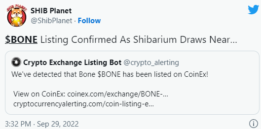 bone 加入 shiba inu (shib) 成为以太坊 (eth) 鲸鱼的首选