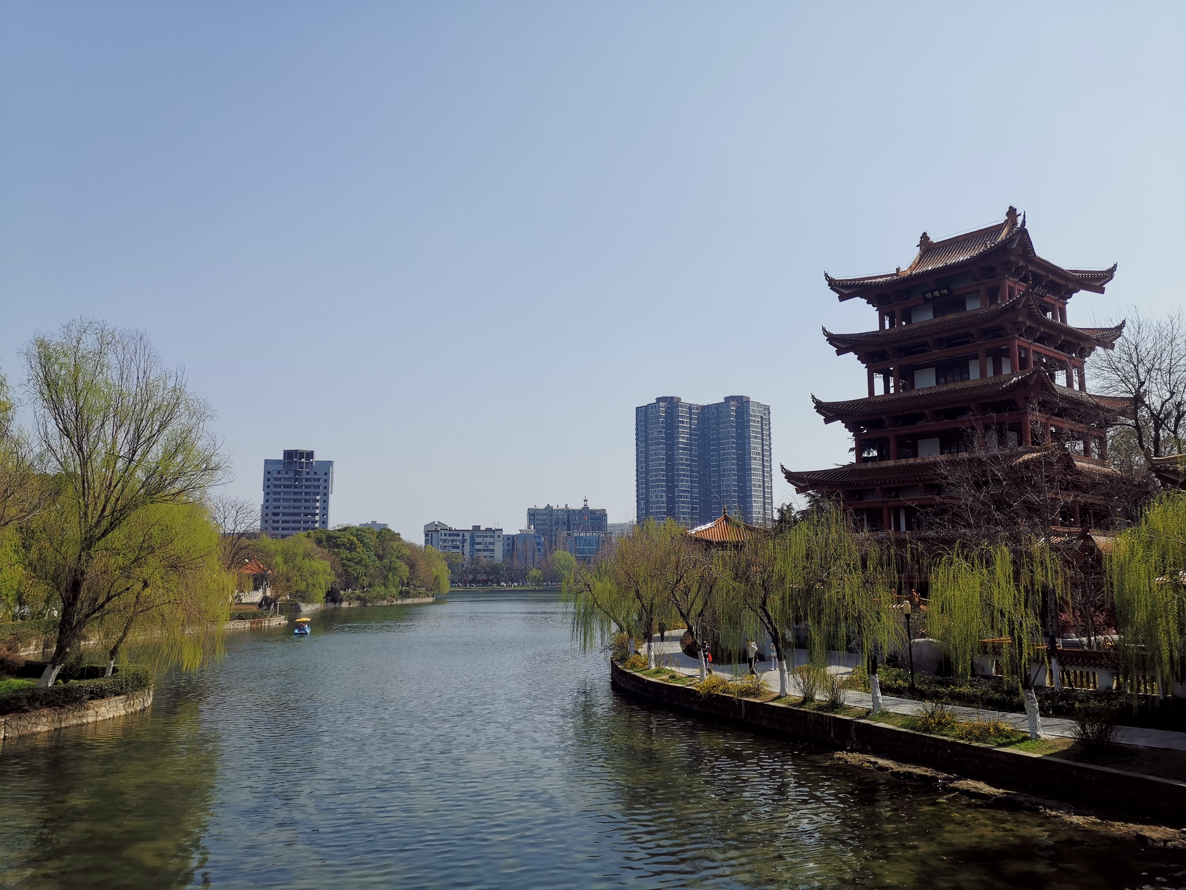 中山公园美如画,沙市人文古韵传