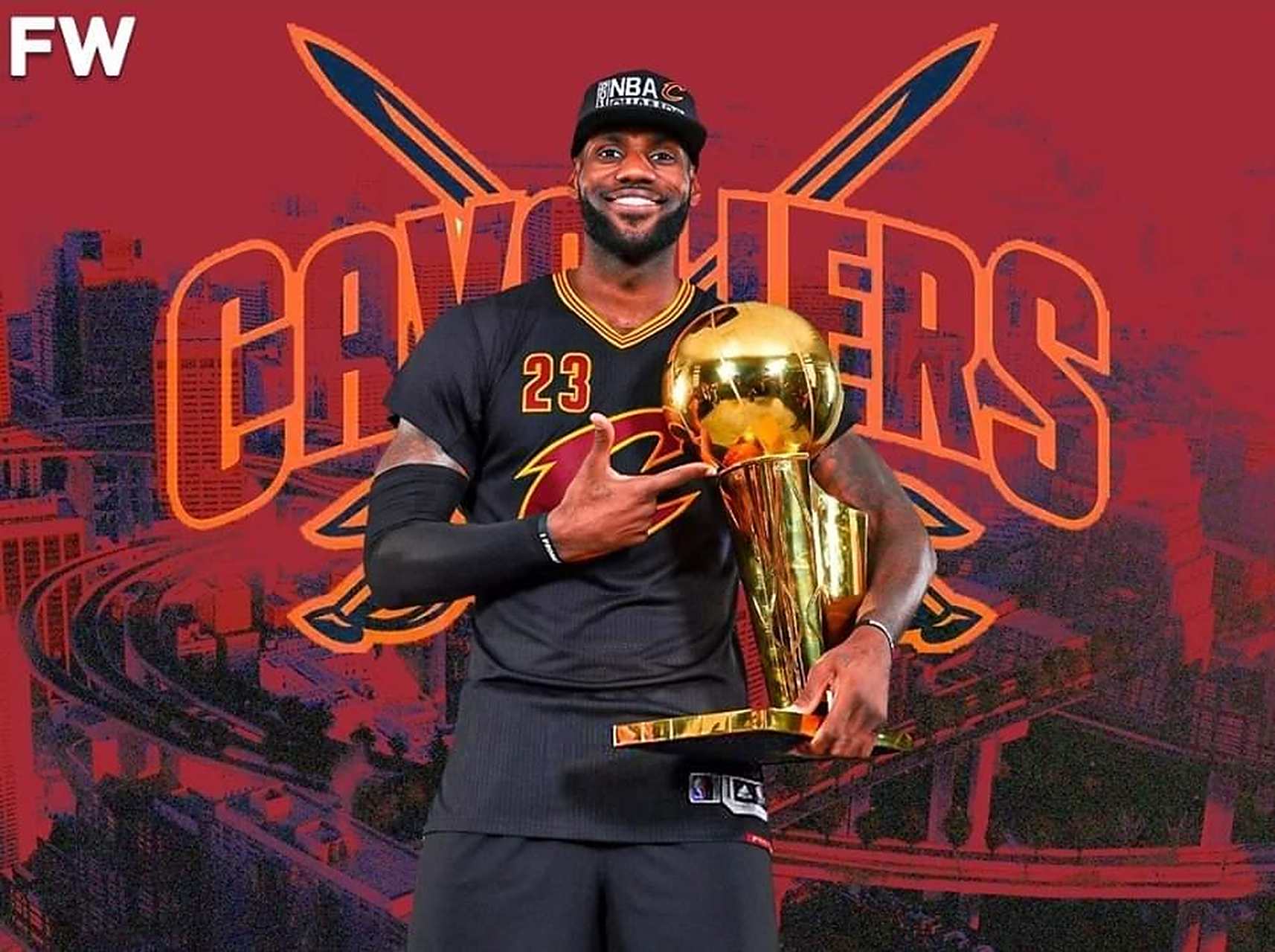 在2016年nba总决赛1 - 3落后后,勒布朗·詹姆斯是这样做的.