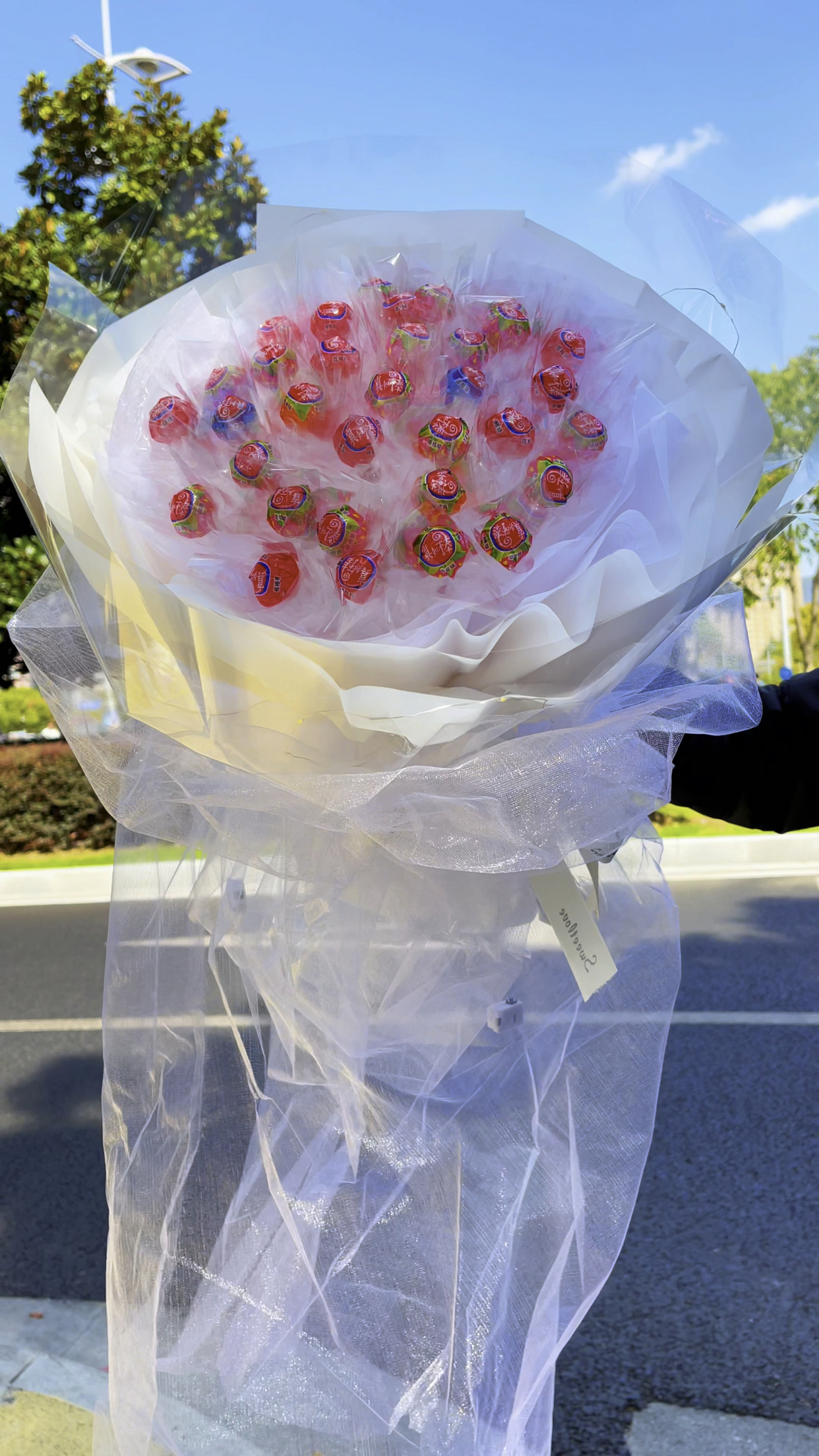 满满的幸福感,送你一束棒棒糖-度小视