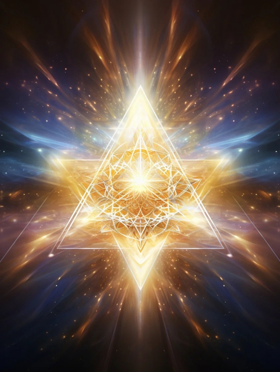 接收金色能量的绽放  鼓起勇气往自己最害怕的深处走去,与伤口在一起