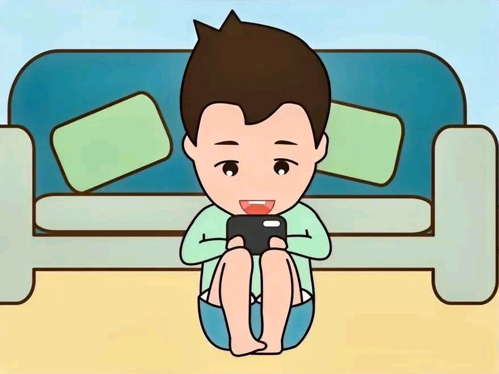 沉迷手机会让大脑萎缩,记忆力减退,情绪会越来越暴躁.  2.