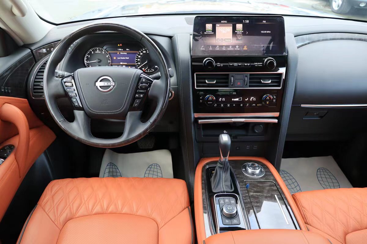 2023日产途乐登场,规整大气,高贵冷艳气质超越陆巡,v8 四驱