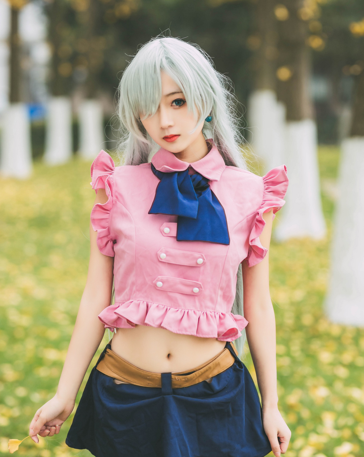 《七大罪》伊丽莎白cos,她是一首黑与白的交响曲