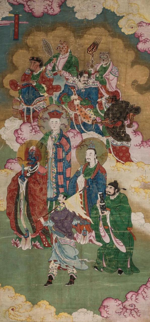 民俗文化 / 瘟神,又称五瘟使者,是中国古代民间信奉的司瘟疫之神,即