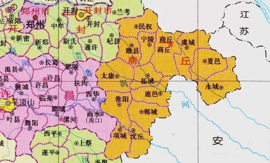 豫东行政区划调整畅想