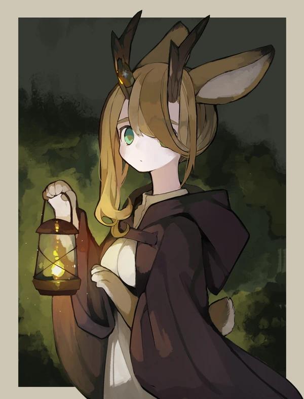 兔妖原画图片