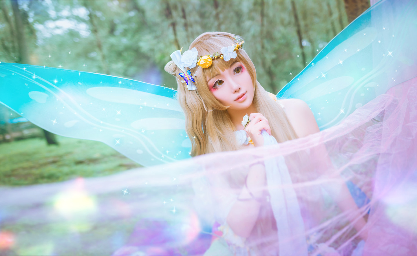 南小鸟cosplay·森林中的蝴蝶精灵