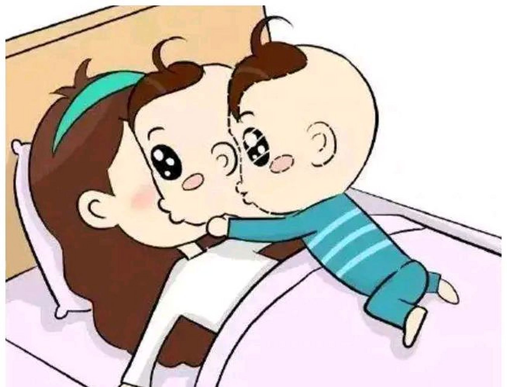 婴儿趴在妈妈身上睡觉好吗?