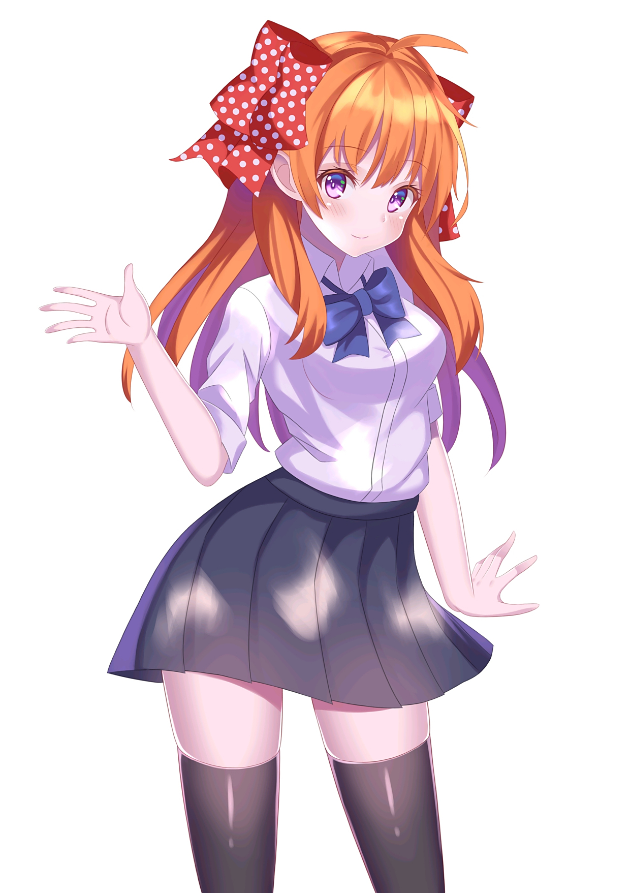 动漫人物精选插画专栏|佐仓千代,可爱的高中女生赛高!