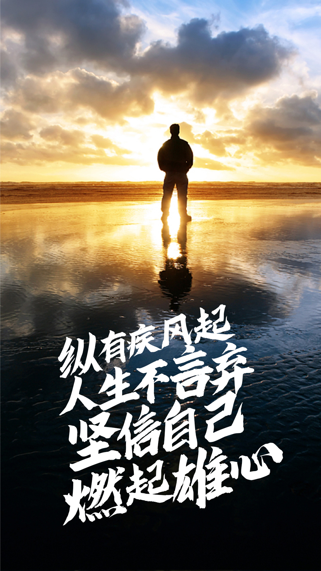 纵有疾风起,人生不言弃