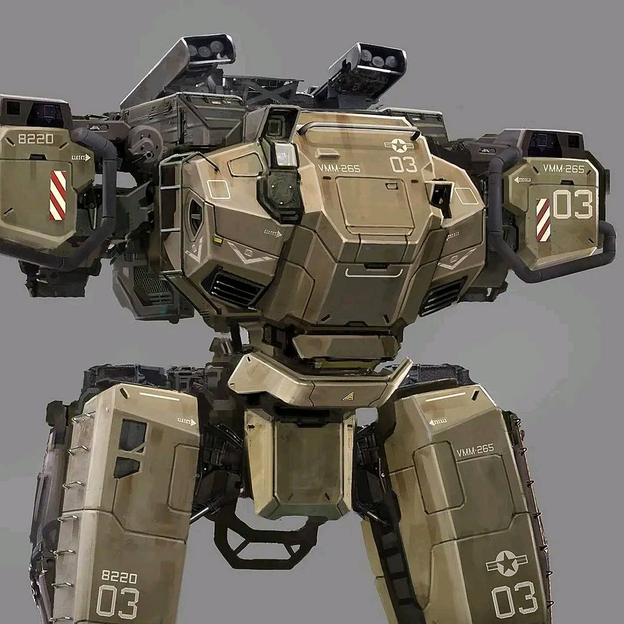 合金装备x前线任务 机甲设计方案图稿欣赏.#动漫# #插画# #动漫机甲