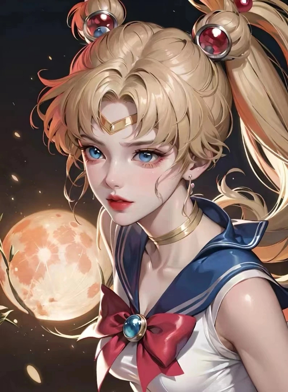 ai绘画|少女心月野兔2