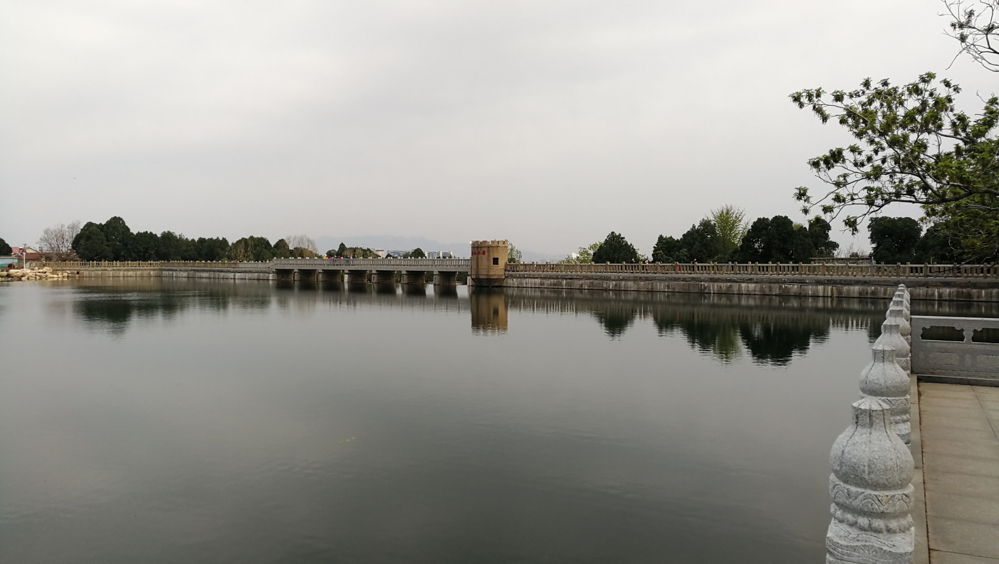 泰山,虎山,虎山水库呈新貌,且看一派好春光