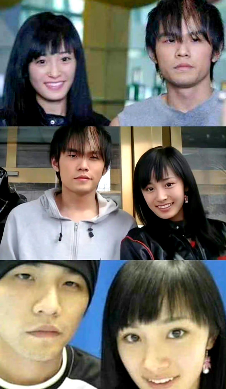 杨幂周杰伦早期合影# 不过是现在中国的天王巨星和顶级女明星的早期