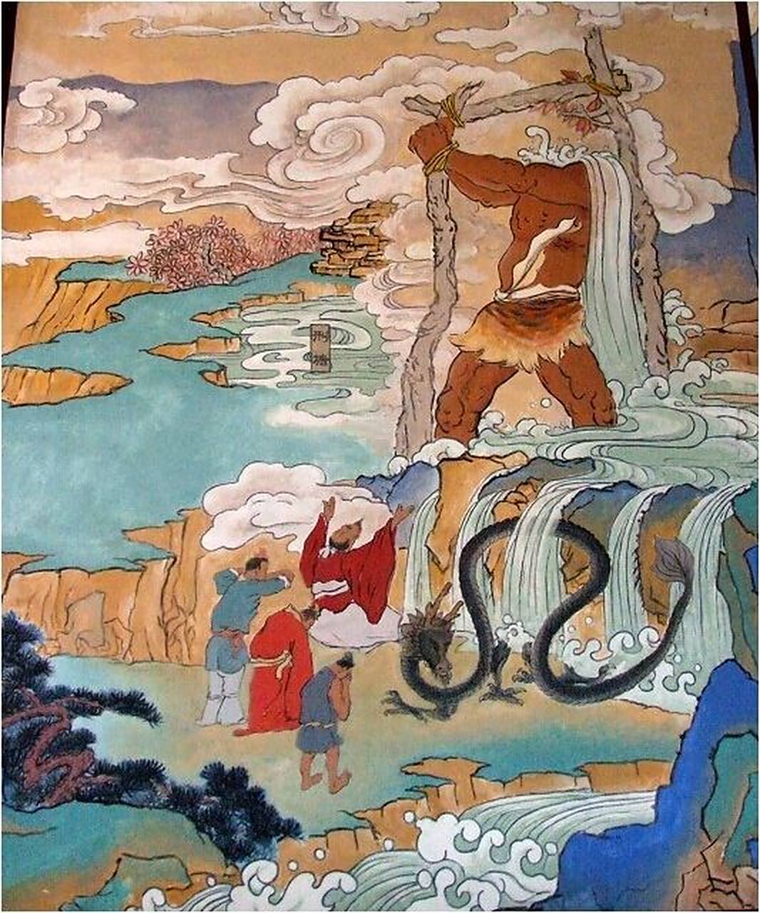 大禹治水深受后世称道,而防风氏也是一位治水英雄.