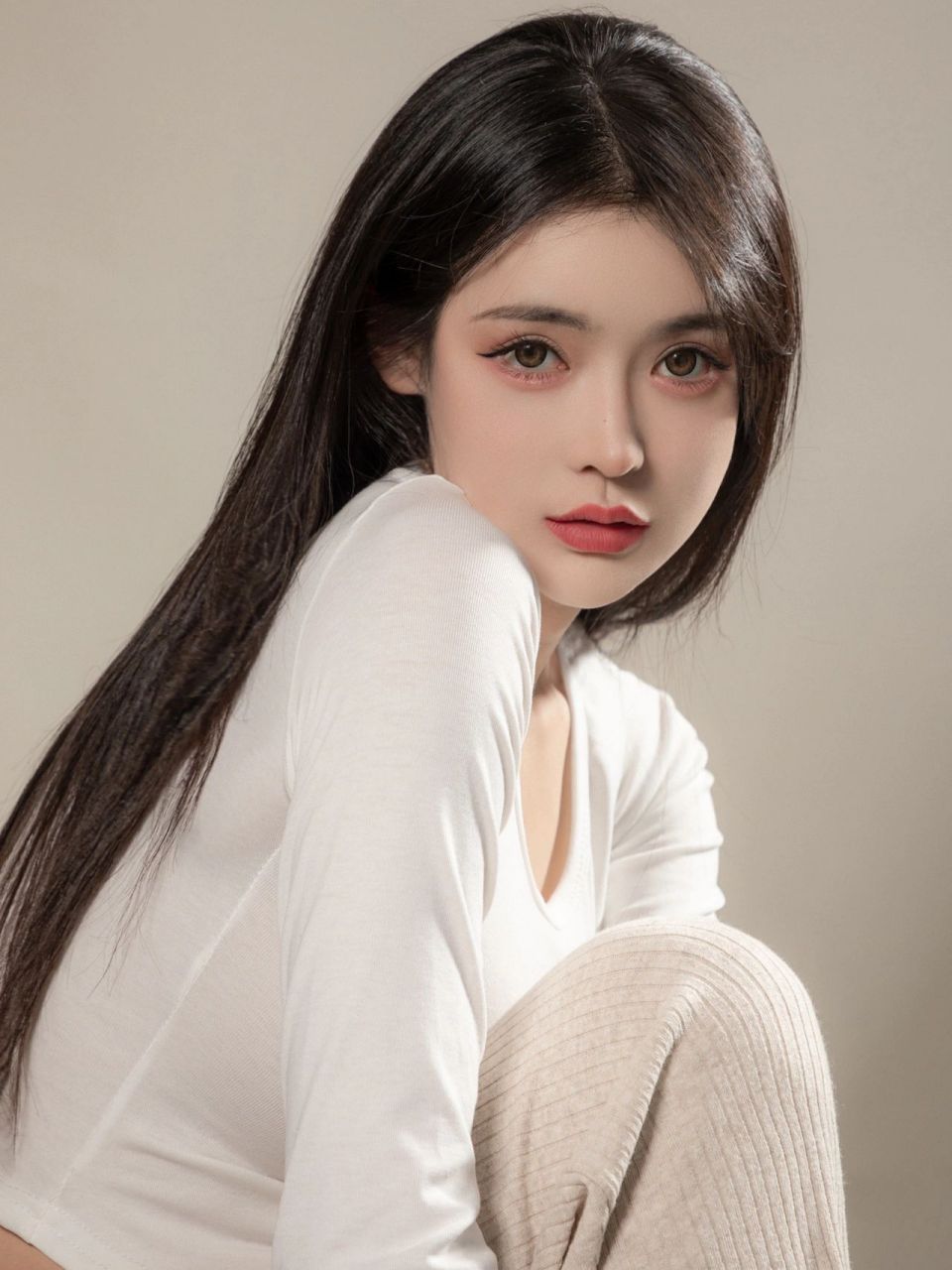 明媚大气的女人,果然第一眼就很吸引人[心]