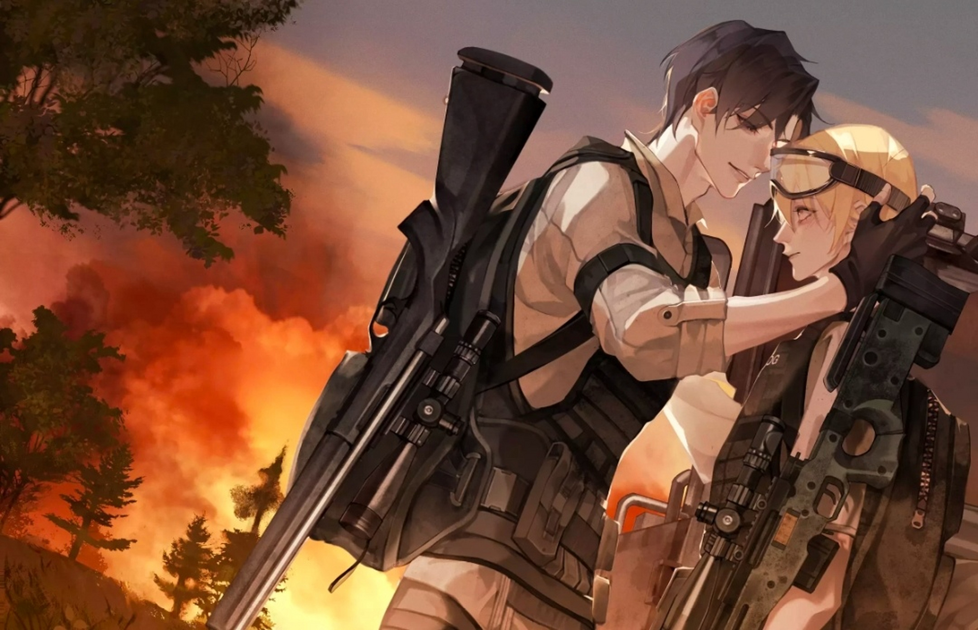 小说# #awm绝地求生# 于炀后肩上,赫然刻着两处未愈合的字母纹身.