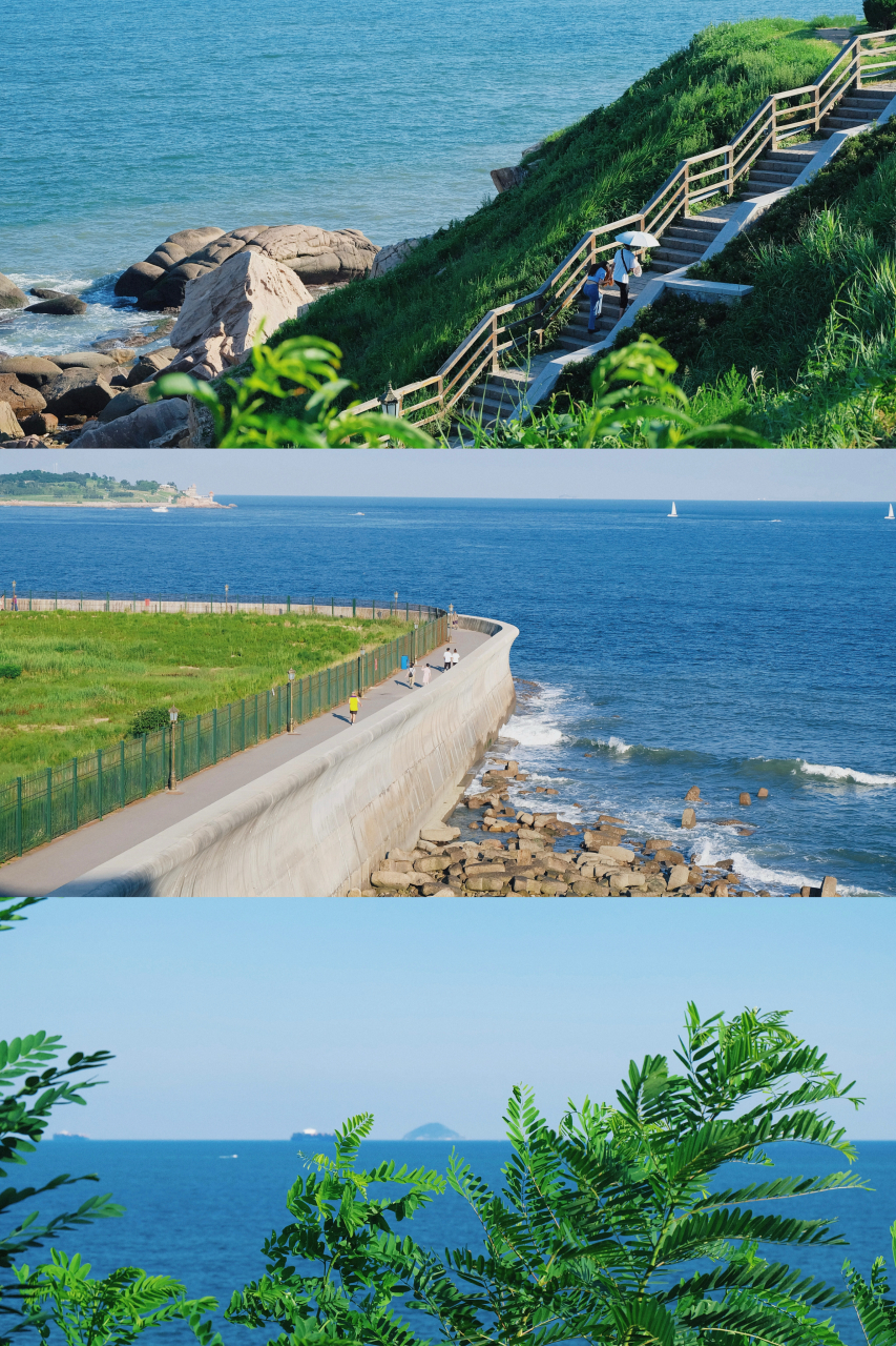 78概况:燕儿岛山公园是个海边的小山坡,所以这里的木栈道可以囊括