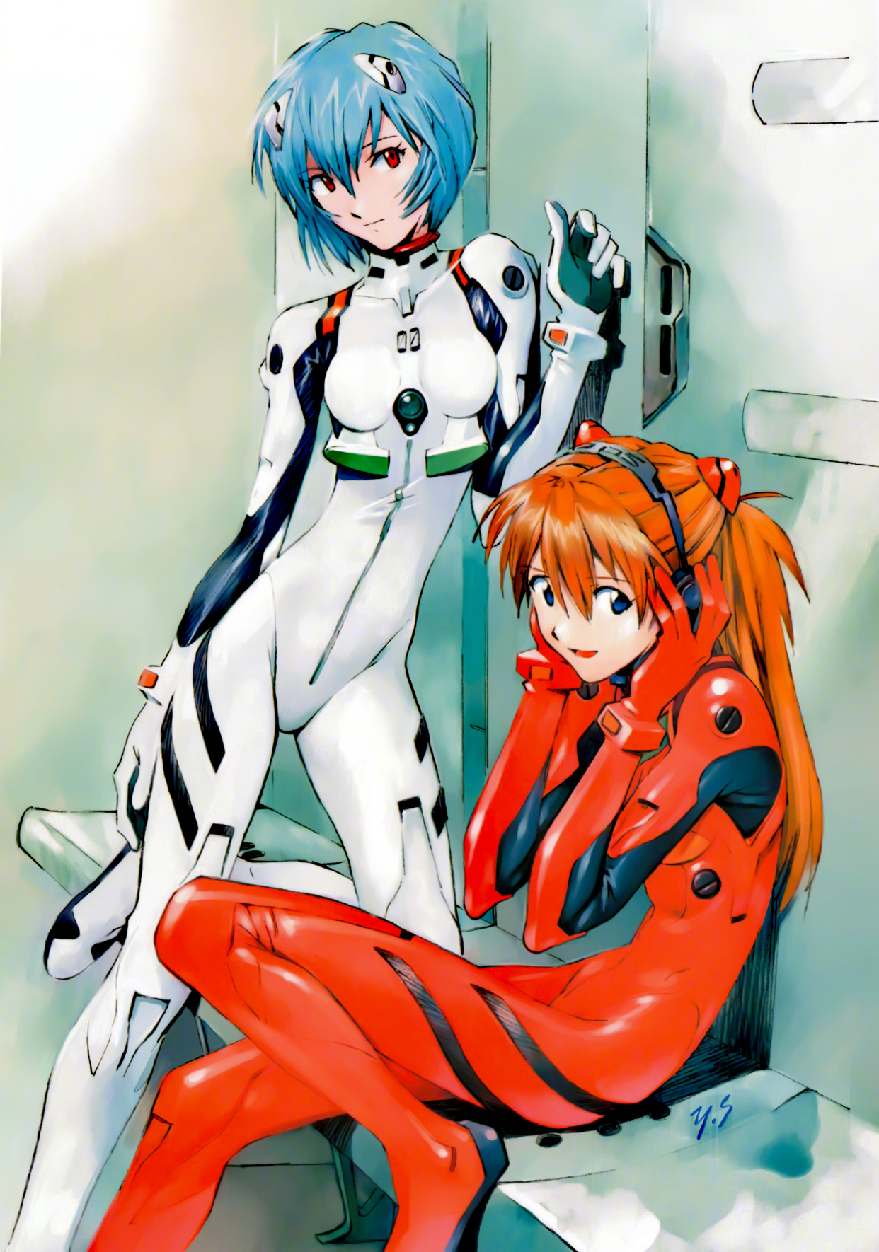 漫画家贞本义行《eva》原画作品欣赏