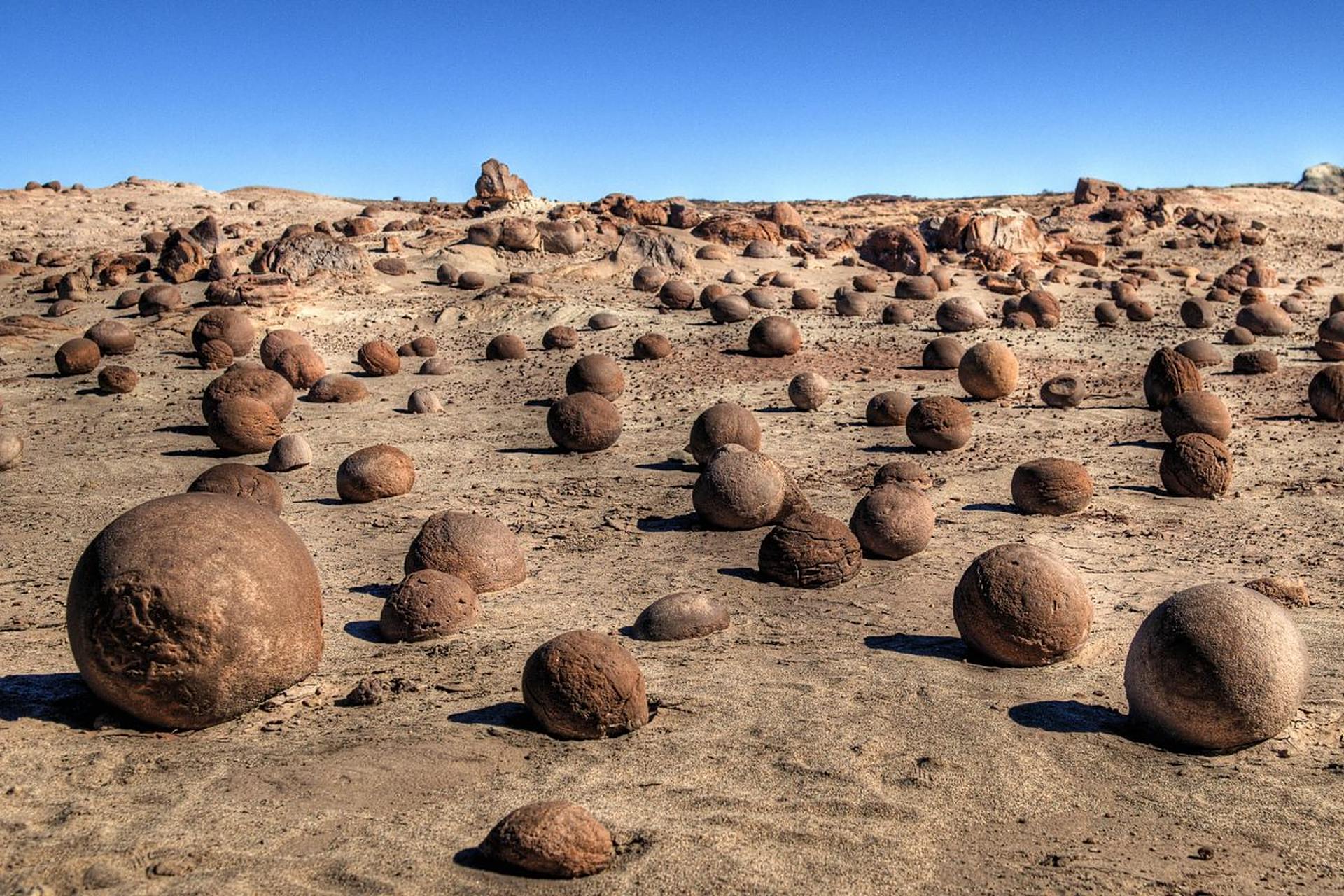 阿根廷世界遗产:伊斯奇瓜拉斯托/塔兰帕亚自然公园  从空中俯瞰:自然