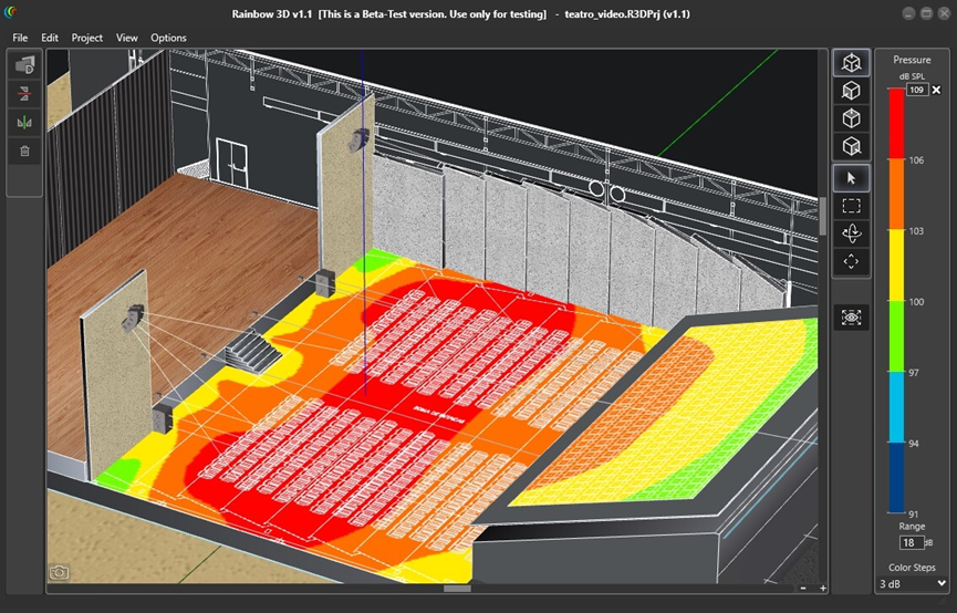 声场模拟分析软件-西班牙lynx音响rainbow3d软件官网正式发布