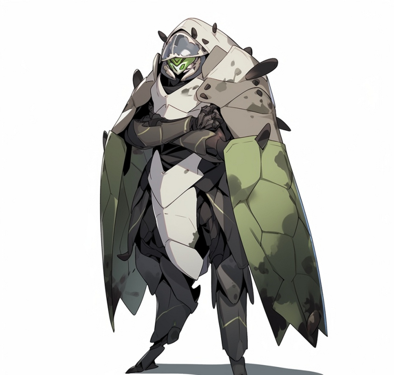 一组mj生成的虫族战士,以虫为铠,勇敢无畏. #动漫# #插画# #奇幻