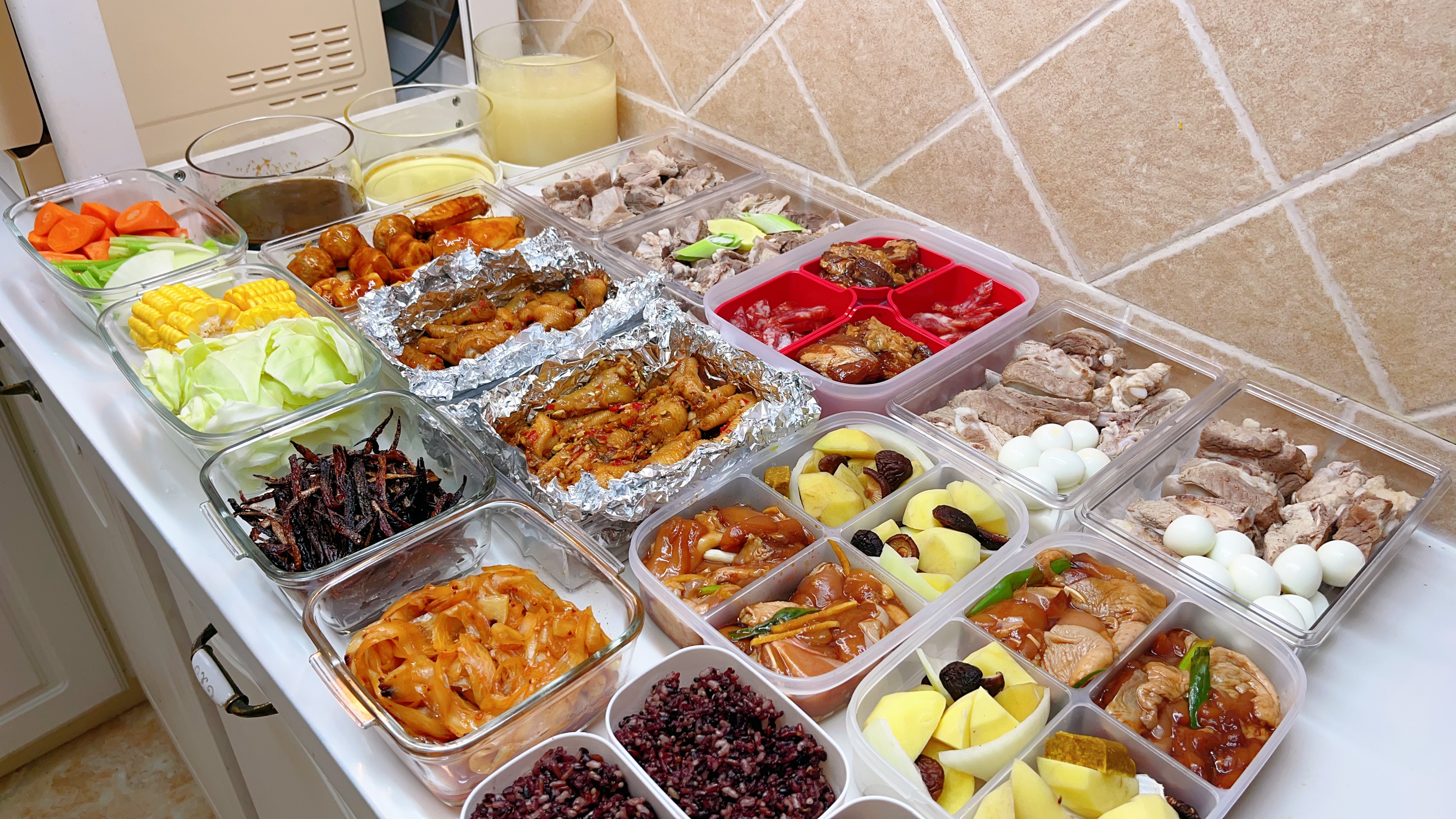 主妇高效备餐拒绝外卖,一周压力锅备餐食谱,免开火无油烟一锅出