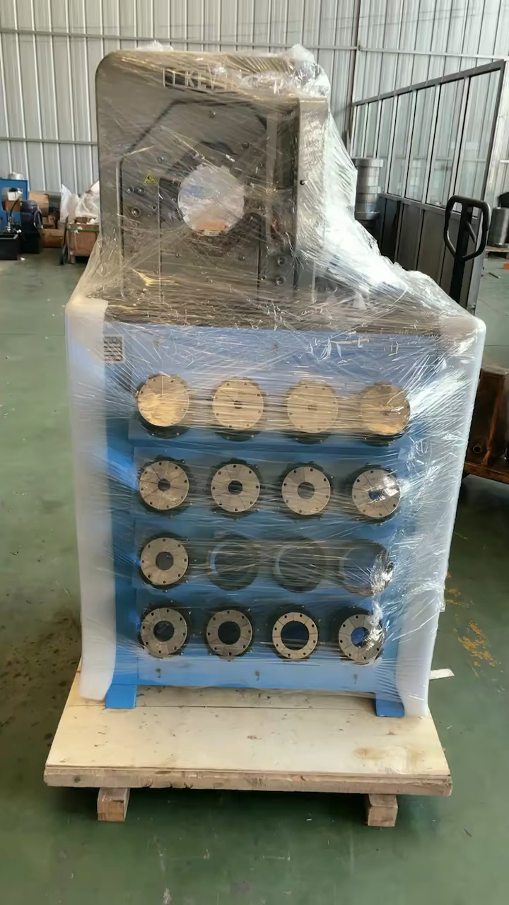 大开口压管机,全自动超薄扣压机